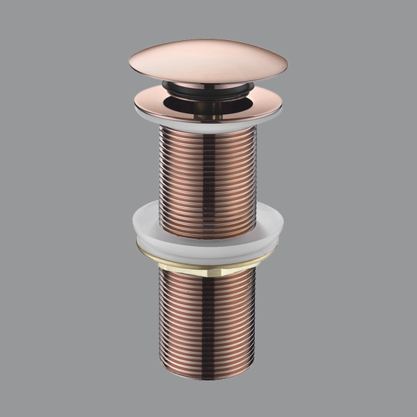 Rose Gold Brass Pop-Up Waste Coupling – Aquant India